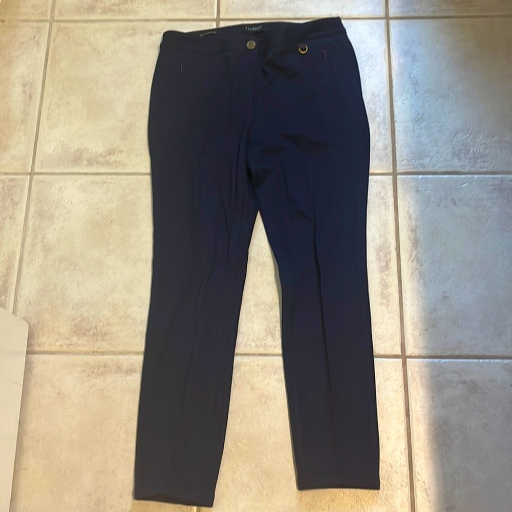 Dark blue Talbots 4P Skinny ankle